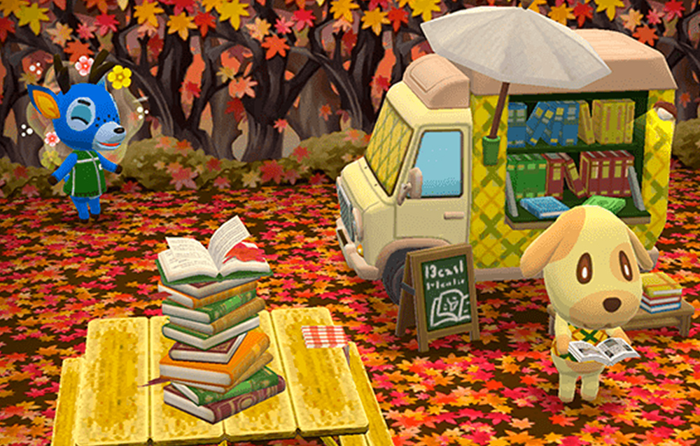 È ora disponibile la collezione muri e pavimenti a tema bosco autunnale in Animal Crossing: Pocket Camp!