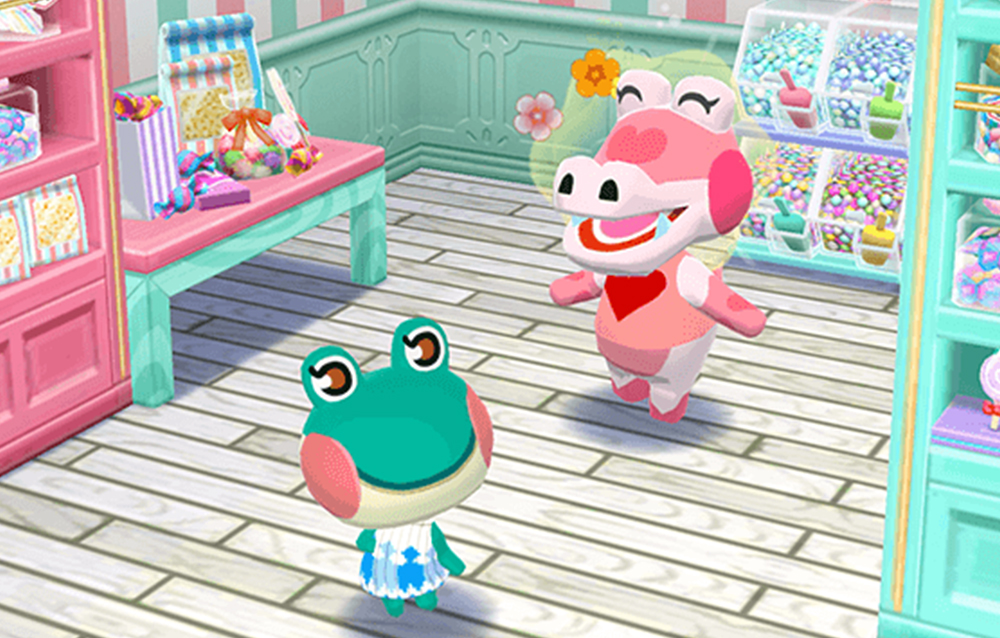 È ora disponibile la collezione muri e pavimenti a tema dolciumi in Animal Crossing: Pocket Camp!