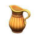 Caraffa di ceramica (Giallo ambra)