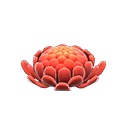 Cuscino crisantemo (Rosso)