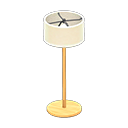 Lampada a stelo (Naturale, Bianco)
