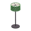 Lampada a stelo (Nero, Design verde)