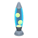 Lampada lava (Blu)