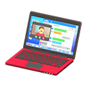 Laptop (Rosso, Chat)