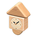 Orologio blocchi di legno (Naturale)