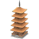 Pagoda (Legno naturale)