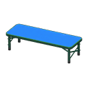 Panca pieghevole da picnic (Verde, Blu)