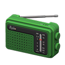 Radio portatile (Verde)