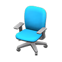 Sedia da ufficio (Blu chiaro)