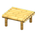 Sgabello di bambù (Bambù essiccato)