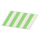 Tappeto a strisce verdi