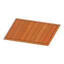 Tappeto legno marrone