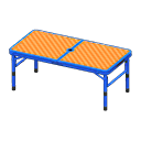 Tavolo pieghevole da picnic (Blu, Arancio)