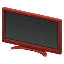 TV a LED (50 pollici) (Rosso)