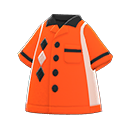 Camicia da bowling (Arancio)