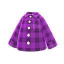 Camicia di flanella (Viola)