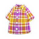 Camicia madras (Viola)