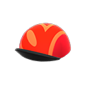 Cappellino da ciclista (Rosso)