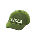 Cappello con scritta (Verde oliva)