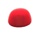 Cappello di ecopelliccia (Rosso)