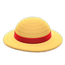 Cappello di paglia (Rosso)