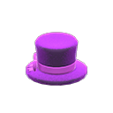 Cappello di seta piccolo (Viola)