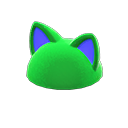 Cappello orecchie a punta (Verde)