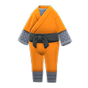 Costume da ninja (Arancione)