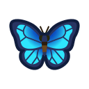 Farfalla morfo blu