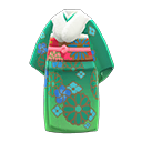 Kimono alla moda (Verde)