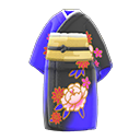 Kimono appariscente (Blu)