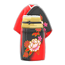 Kimono appariscente (Rosso)