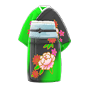 Kimono appariscente (Verde)