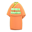 Kimono semplice (Arancione)