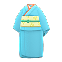 Kimono semplice (Blu chiaro)