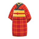Kimono umile (Rosso)