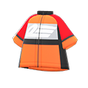 Maglia da ciclista (Rosso e arancione)