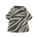 Maglietta animalier (Zebra)