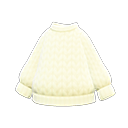 Maglione semplice (Bianco)