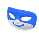 Maschera da giullare (Blu)