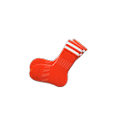 Paio di calzettoni da calcio (Rosso)