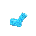 Paio di calzini di lana mista (Blu chiaro)