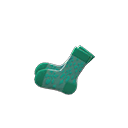 Paio di calzini traslucidi (Verde)