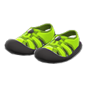 Paio di sandali sportivi (Verde)