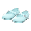 Paio di scarpe con cinturino (Bianco)