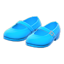 Paio di scarpe con cinturino (Blu chiaro)