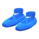 Paio di scarpette da punta (Blu)