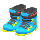 Paio di scarponi da sci (Blu chiaro)