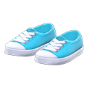 Paio scarpe punta in gomma (Blu chiaro)