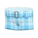 Pantaloncino con cintura (Blu chiaro)
